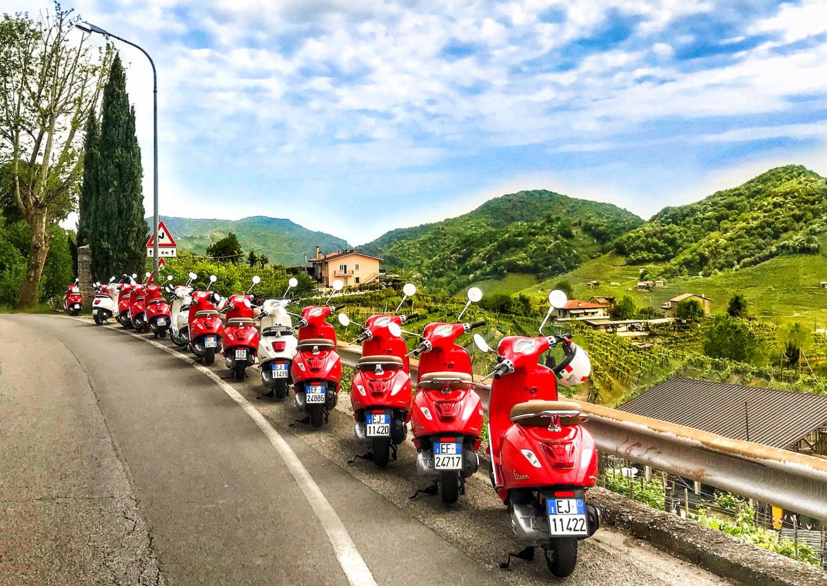 Vespa rent dolomiti - Noleggiare vespa Vittorio Veneto