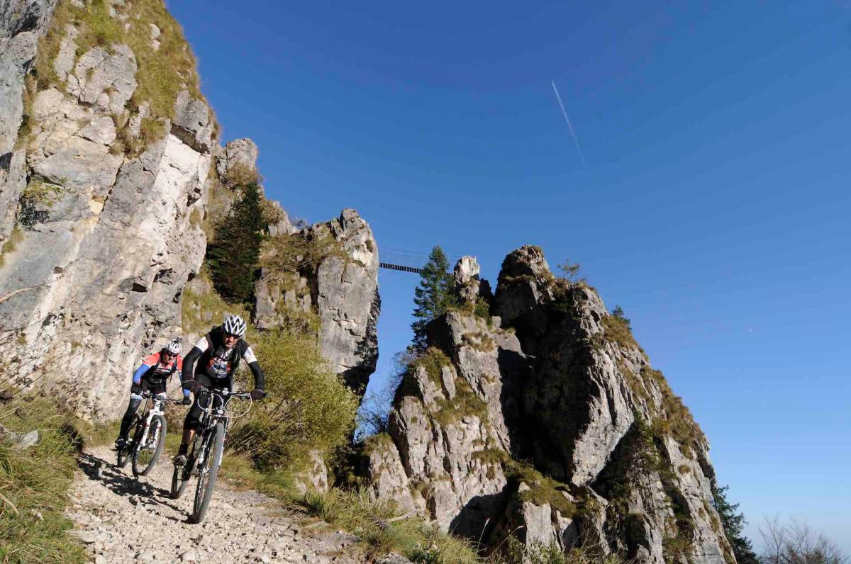 Esperienza mountain bike MTB sul Monte Grappa durante le tue vacanze MTB in Veneto sulle Colline del Prosecco