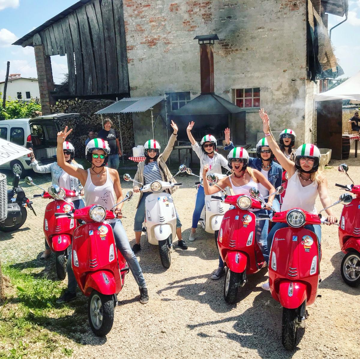 Vespa Rent Dolomiti, Viaggiare in vespa sulle Colline del Prosecco Superiore