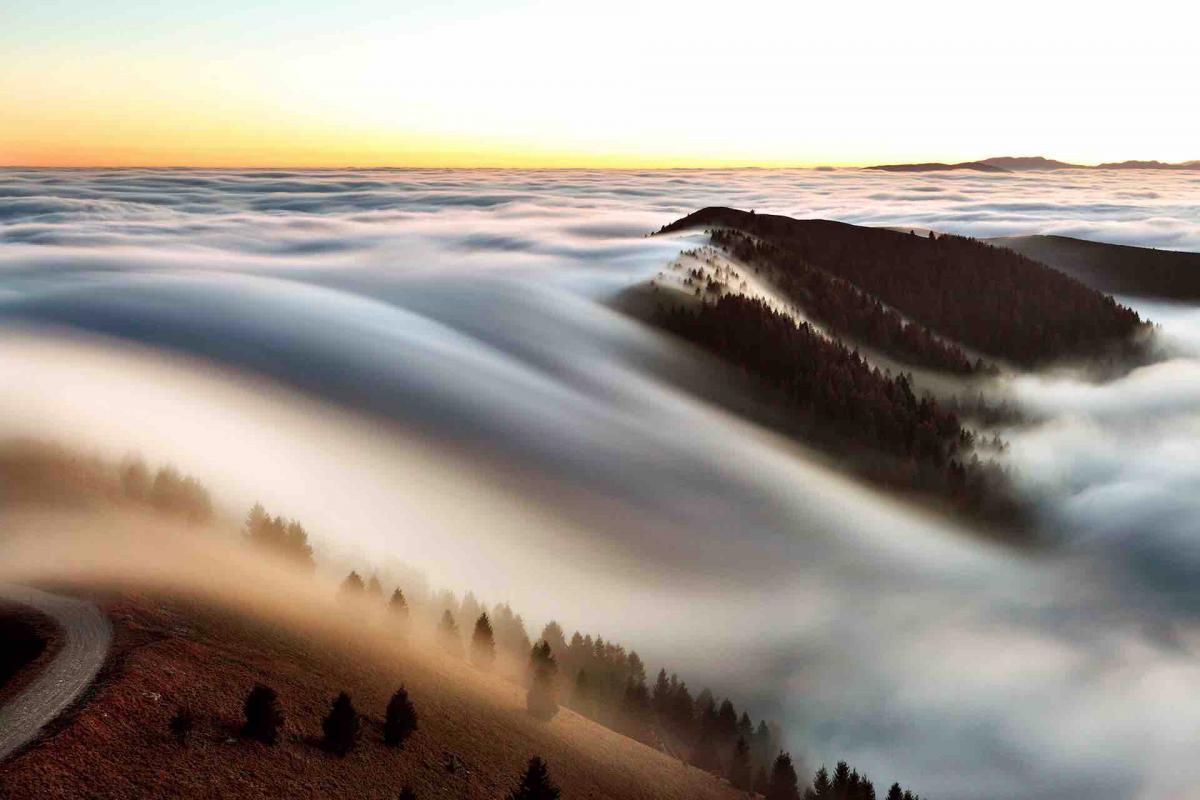 Foto da fare in Veneto sulle Colline del Prosecco per appassionati di fotografica in vacanza in Veneto, scatta le migliori foto di Venezia, le Dolomiti ed i borghi più belli d'Italia in Veneto