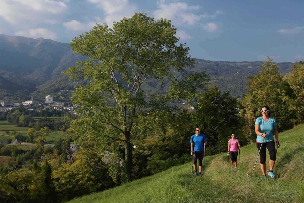 Nordic Walking sulle Colline del Prosecco Superiore durante la tua vacanza attiva in Veneto