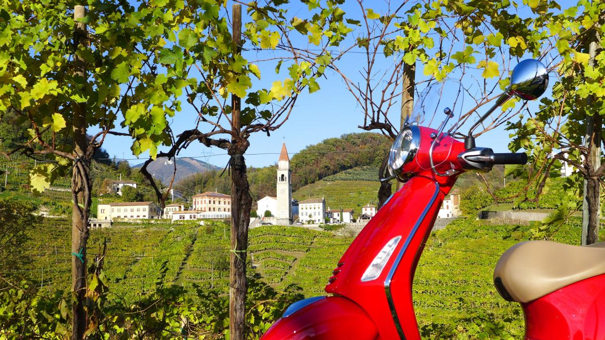 Tour in vespa tra le Colline del Prosecco Superiore - attività ed esperienze originali in Veneto