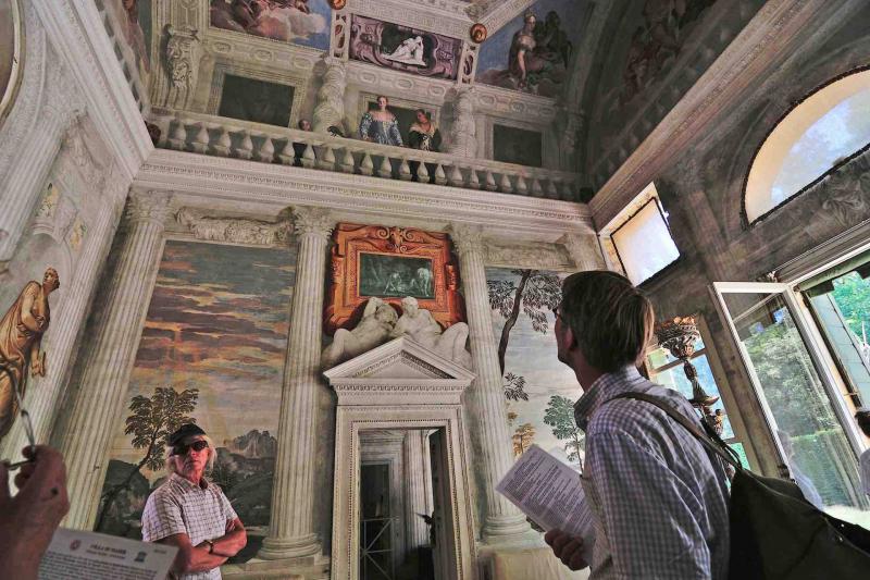 Astounding art at Villa Barbaro, a UNESCO World Heritage Site
