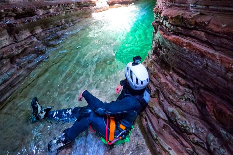 Canyoning Val Maor, a tu per tu con la Natura
