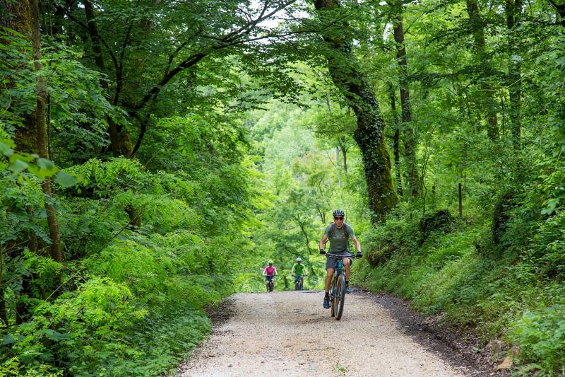 E-Bike-Tour am Fuße des Cansiglio