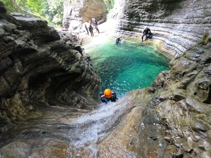 Canyoning Borgovalbelluna, a tu per tu con la Natura