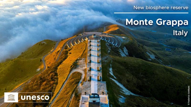The Monte Grappa is a UNESCO Man and Biosphere Reserve