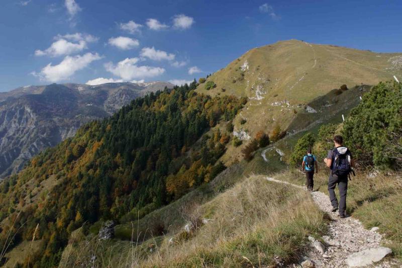 Die Alta Via TV1, an den Terrassen Venedigs entlang