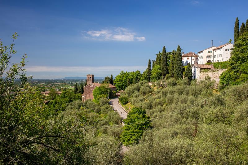 The Asolo Hills on an e-bike